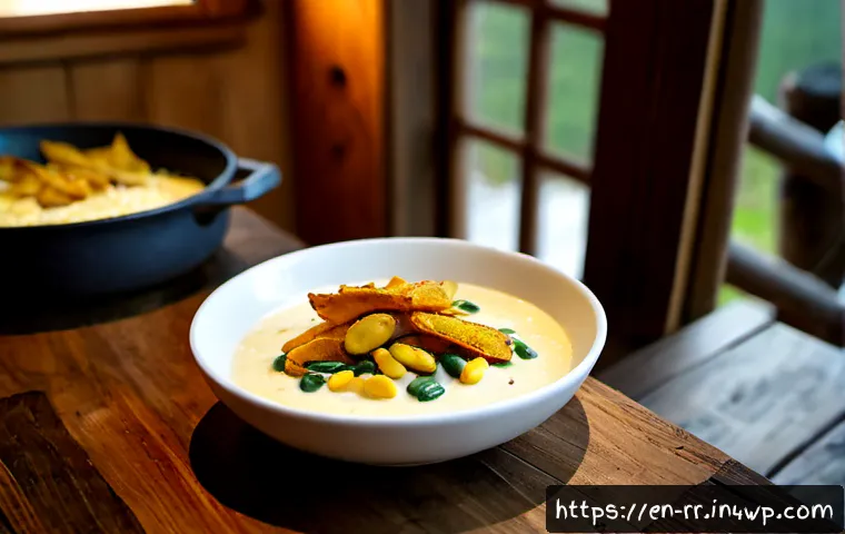 Home 17 많이 알려지지 않은 지역특산 음식 - Photorealistic editorial food photograph of a lesser-known Appalachian specialty meal: golden fried ...